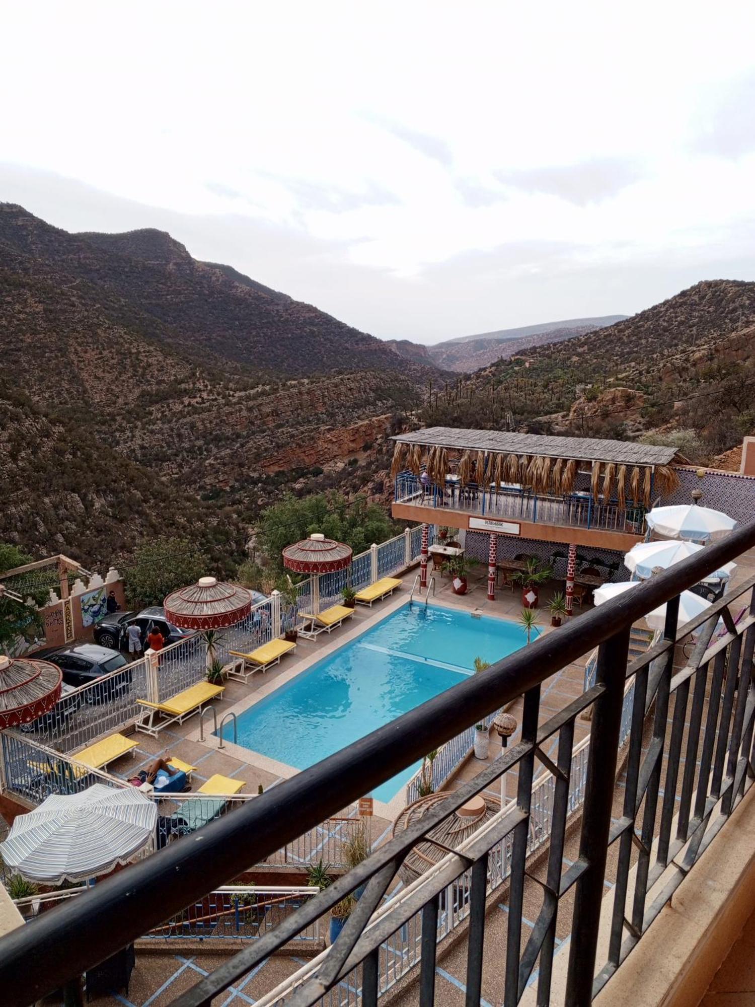 Auberge Les Montagnes Du Paradis Tagherat Anekrim Dış mekan fotoğraf
