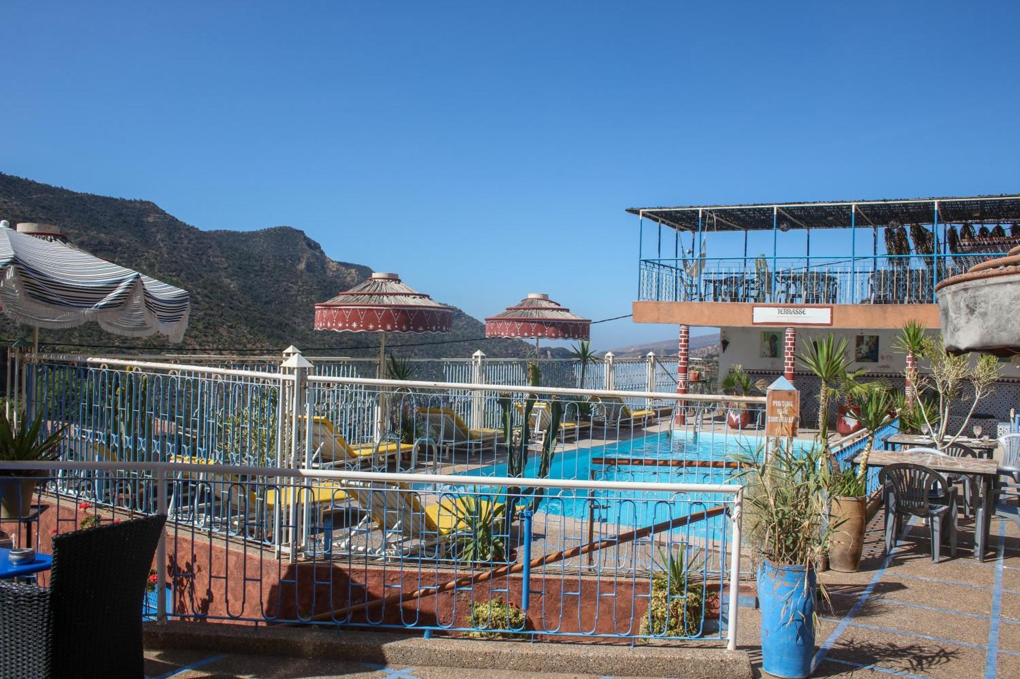 Auberge Les Montagnes Du Paradis Tagherat Anekrim Dış mekan fotoğraf